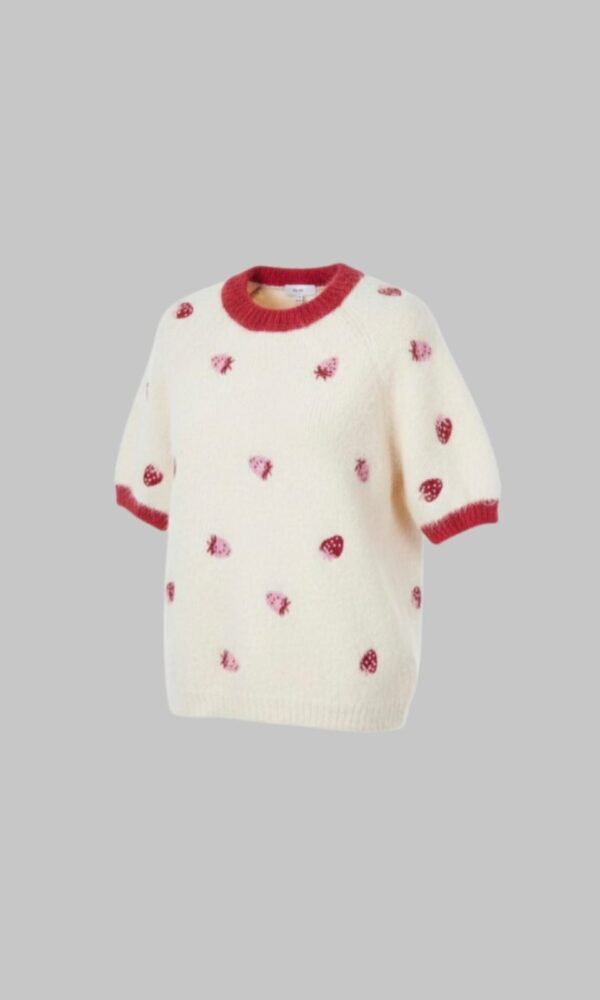 Sweater Mini frutilla