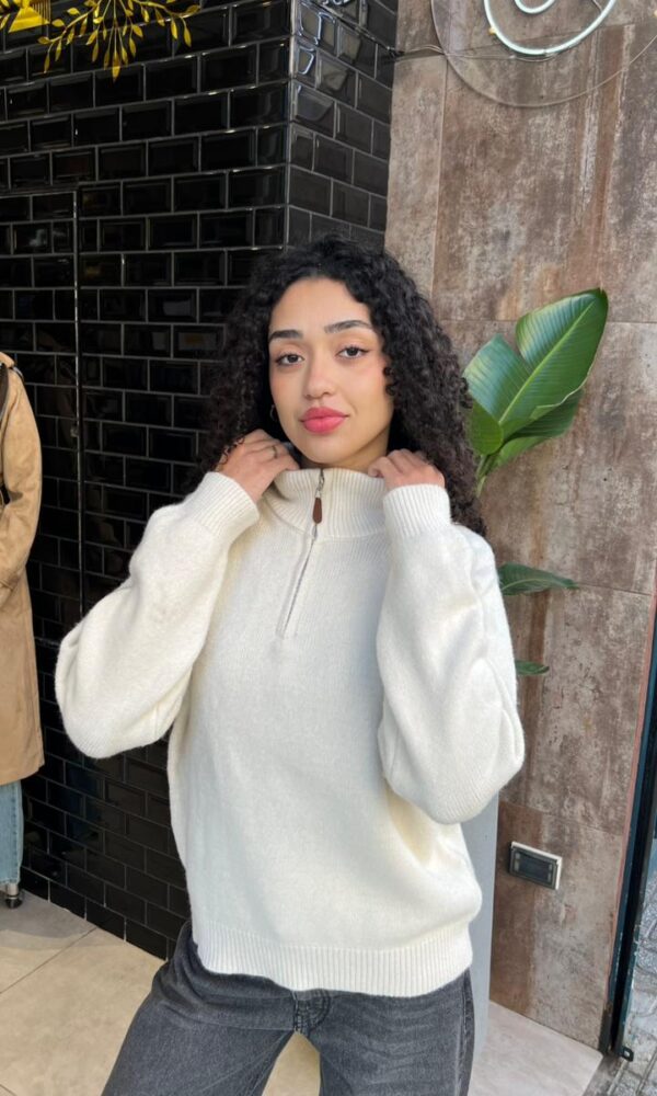 Alternative view of Sweater Borgoña