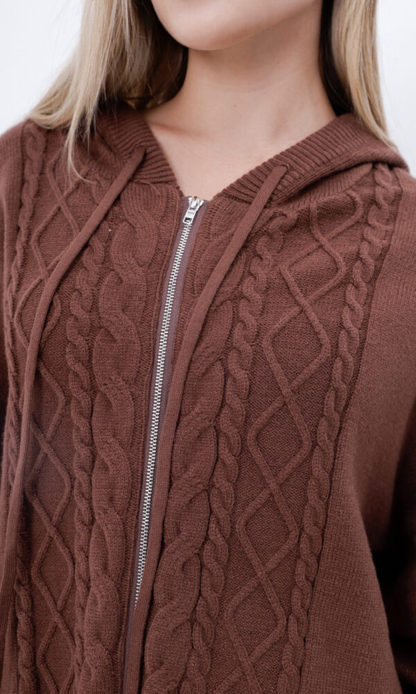 Alternative view of Cardigan Berkeley con Capucha