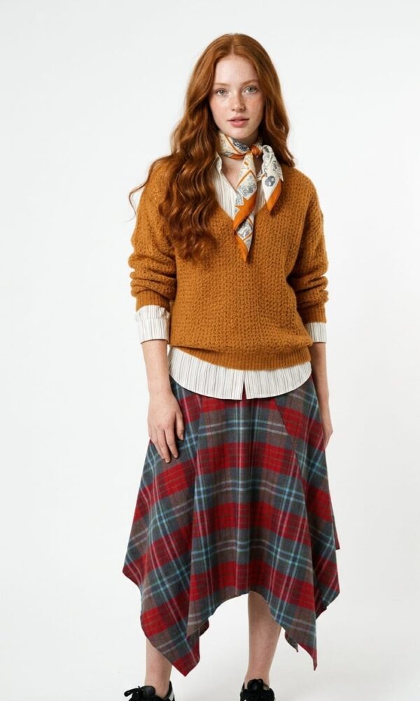 Alternative view of Sweater Orange Carrot