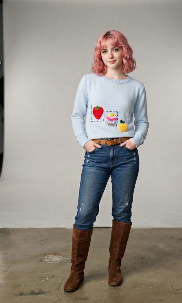 Alternative view of Sweater puzzle game